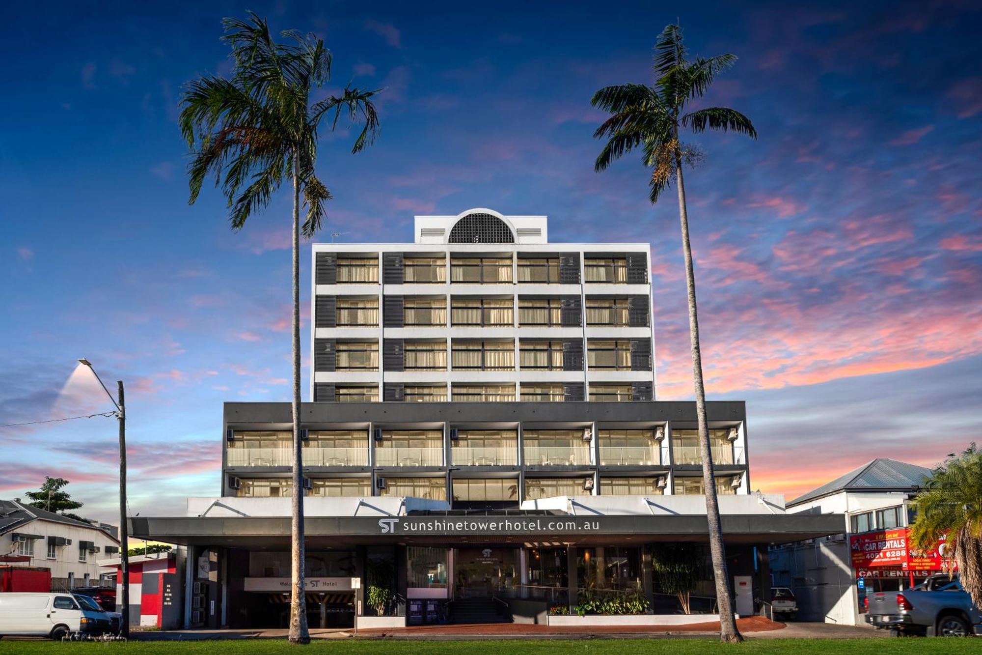 Sunshine Tower Hotel Cairns Eksteriør billede